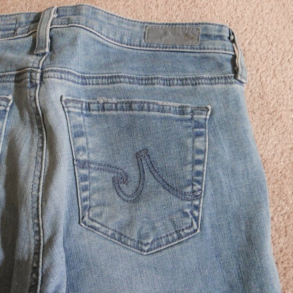 Ag Adriano Goldschmied Mid-rise Stilt Roll-up Jeans Size 26 - Picture 6 of 6